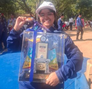 Devanshi Solanki has secured 3rd place at the Maharashtra State University Chess Tournament